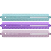 REGLA FABER CASTELL SPARKLE 30 CM COLORES SURTIDOS | 6 UNIDADES | (FABER CASTELL)